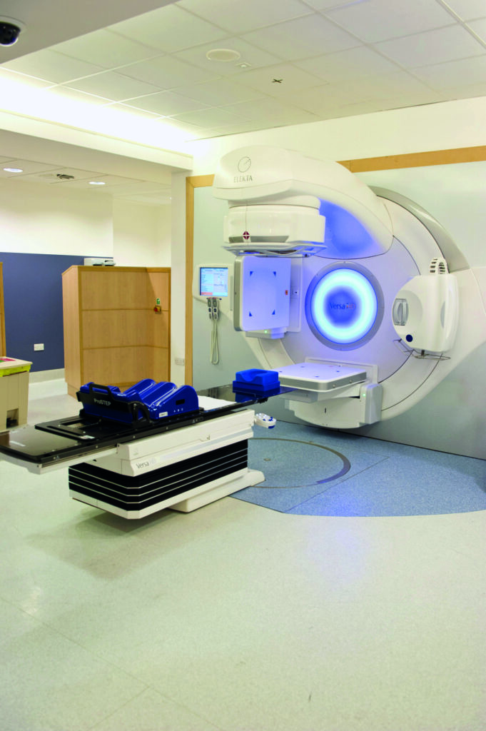 An image of the linear accelerator.