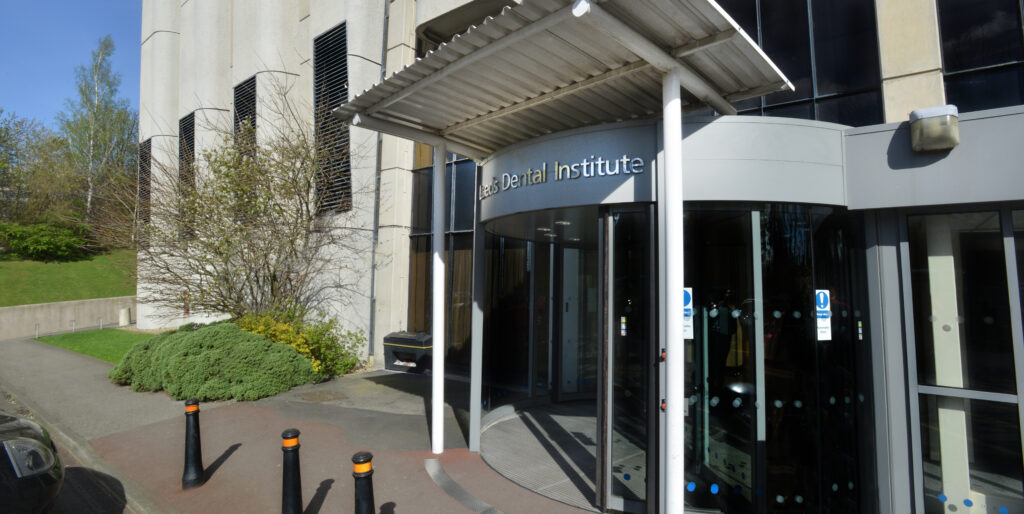 Leeds Dental Institute One Day Unit front door