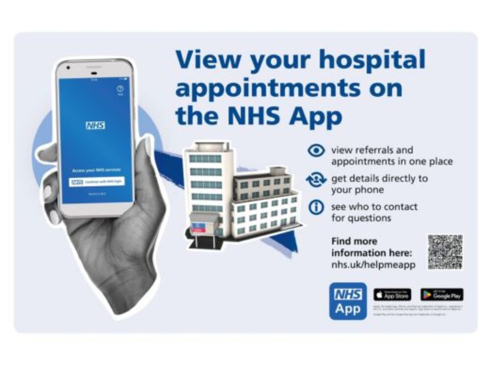 Advert for NHS App