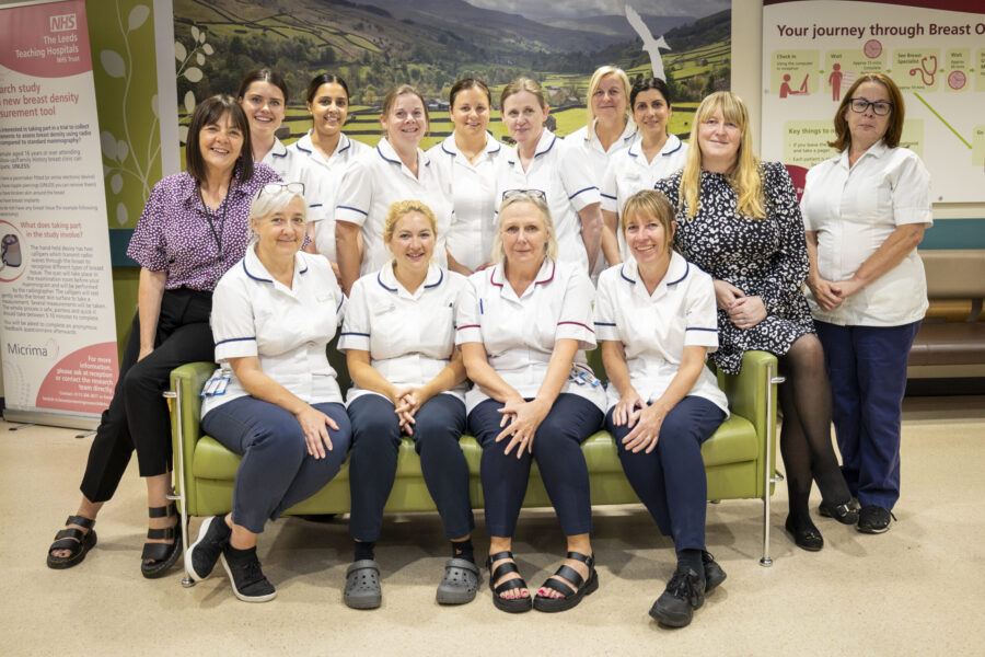 Breast services team